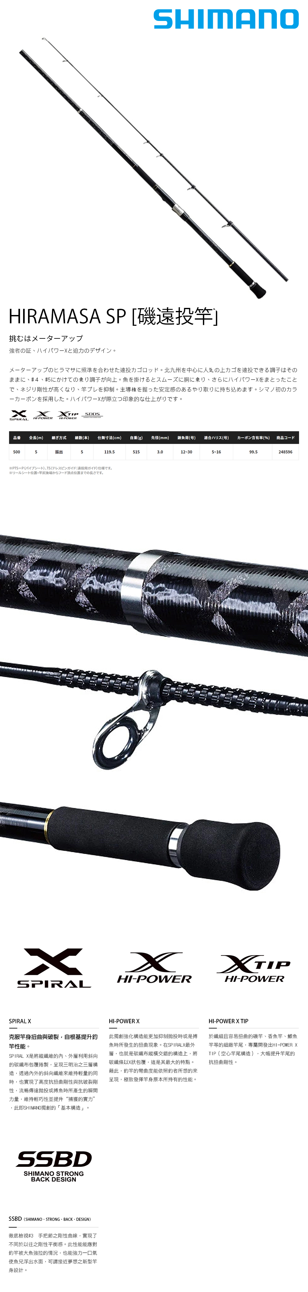 シマノ 【現品限り】未使用 Shimano ヒラマサスペシャル 遠投